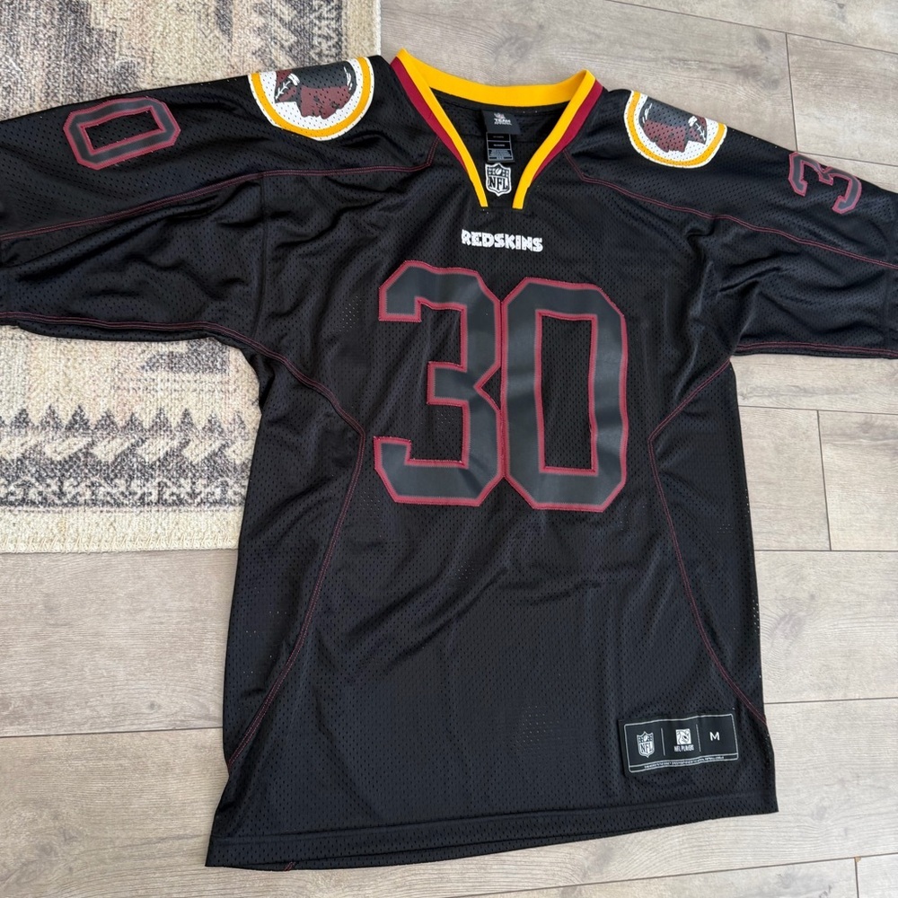 RARE Vintage Reebok NFL Washington Redskins LaRon Landry #30 Jersey Size Medium - Picture 7 of 15